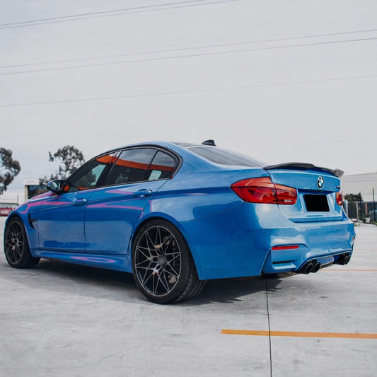 Carbon Fiber CS Style Spoiler for BMW F30 F80 M3 High Quality Carbon Fiber Rear Trunk Spoiler